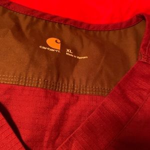 Carhartt Tops - Carhartt scrub top. Size xl maroon in color. Carhartt Tops - Carhartt scrub top. Size xl maroon in color.